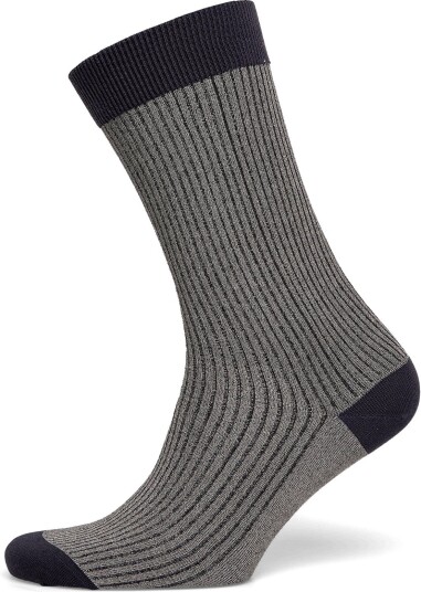Copenhagen Studios Cph Socks 8 Cotton Blend Brown   NAVY BLUE   35 38