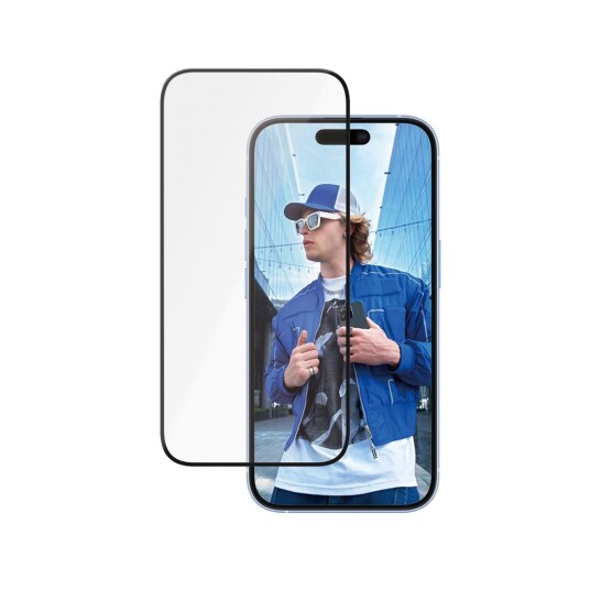 PanzerGlass Keramisk Skjermbeskyttelse for iPhone 16 - Ultra Wide Fit
