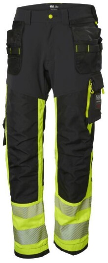 Helly Hansen Workwear ICU 77471-369 Midjebukse varsel, svart/gul Str. D104, Klær Helly Hansen Workwear ICU 77471-369 Midjebukse varsel, svart/gul Str. D104, Klær