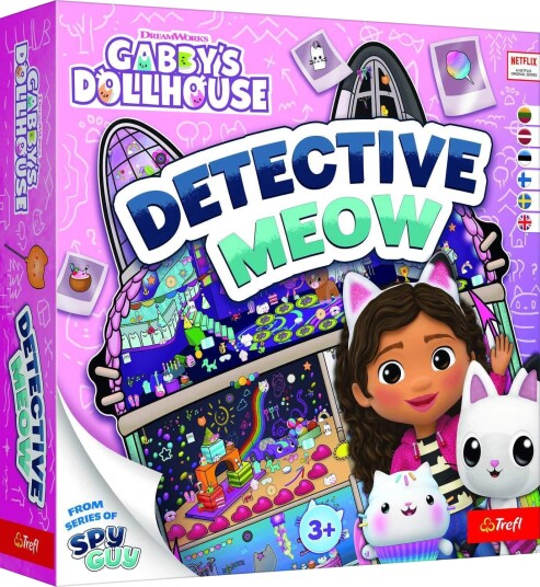 Northix Gabby's Dollhouse Spy Guy Brettspill for barn 02785T