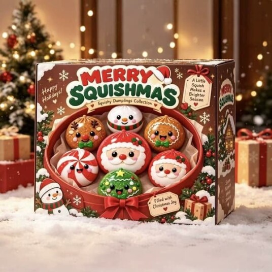 Julens Dumpling Adventskalender – Komplett sett med klemmeleker
