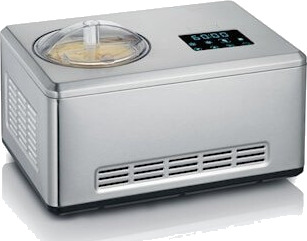 Severin EZ 7405 Iskremmaskin med Kompressor og Yoghurtfunksjon, 2 L Rustfritt Stål Severin EZ 7405 Iskremmaskin med Kompressor og Yoghurtfunksjon, 2 L Rustfritt Stål