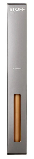 STOFF Nagel 6-pk Koniske Stearinlys Amber