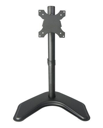 Techly Veggfeste for Skjerm 13-27" Justerbar Høyde Svart ICA-LCD-2500