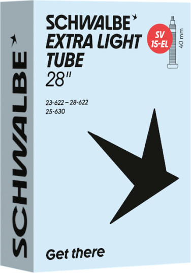 Schwalbe Extra Light slange 700c/28"x0,90-1,10 (23/28-622/630) 40mm racerventil