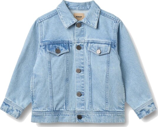Wheat Denim Vårjakke Bowie Light Blue (122 / 7 år)