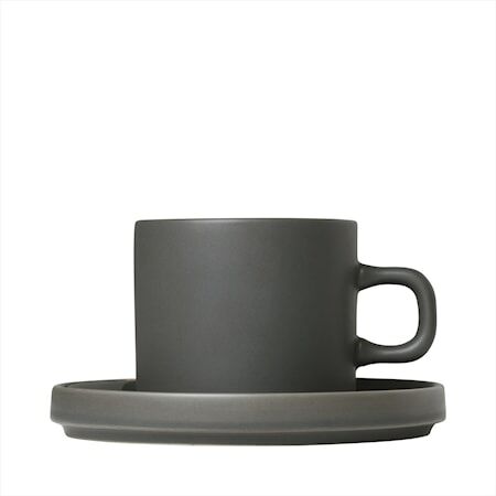 Blomus Pilar Kaffemugg med fat x 2 Agave Green 1704743-04-0 1704744-02-0 Blomus Pilar Kaffemugg med fat x 2 Agave Green 1704743-04-0 1704744-02-0