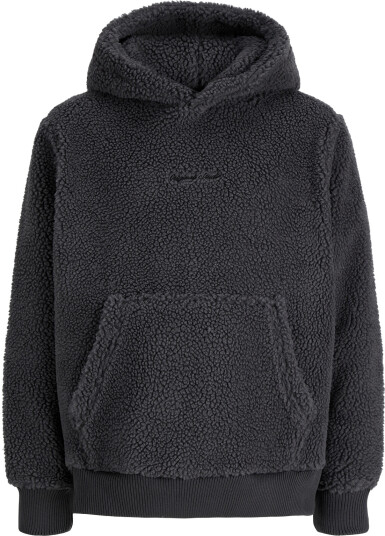 Jack & Jones Jornorrebro Emb Teddy Sweat Hood Jnr   Grey   128