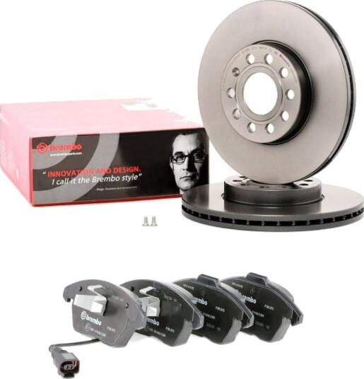 BREMBO BRB3405N0011 Bremseskiver og -klosser
