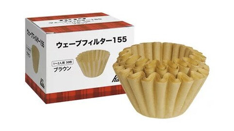 Kalita Wave Brown 155 Filter Papers - Box of 50