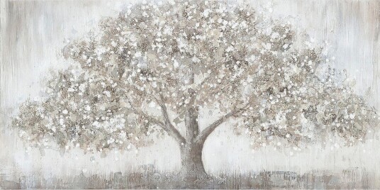 Oljemaleri 70x140cm Tre