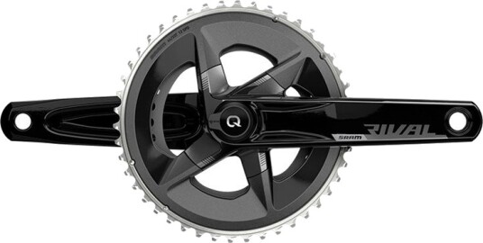 SRAM Rival AXS Kranksett 170 mm. 46/33T M. Quarq Wattmåler