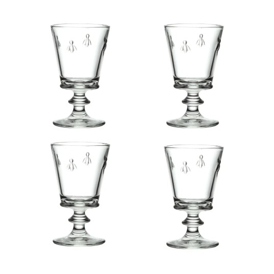 La Roch?re Abeille vinglass 24 cl 4-pakning Klar