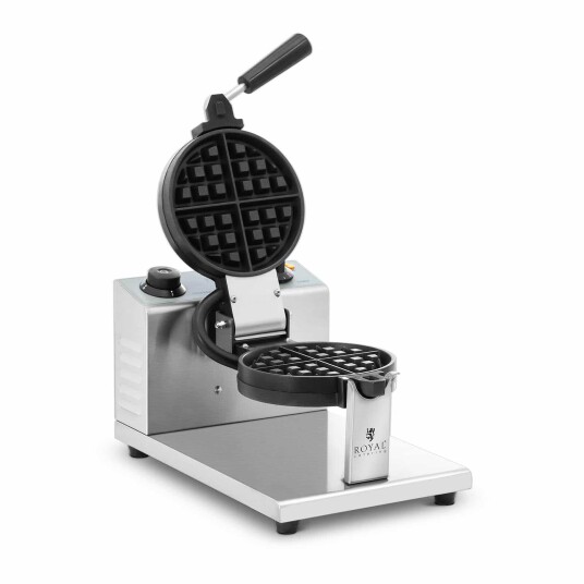 Royal Catering Vaffeljern - rund - 4 små vafler - 1200 W - Royal Catering RCWM-1200-R1 Royal Catering Vaffeljern - rund - 4 små vafler - 1200 W - Royal Catering RCWM-1200-R1