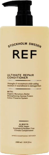 REF Ultimate Repair Conditioner 1000 ml for Skadet Hår - Sulfatfri, Parabenfri REF Ultimate Repair Conditioner 1000 ml for Skadet Hår - Sulfatfri, Parabenfri