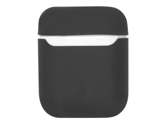 Estuff Silicone Case - Eske For Trådløse Øretelefoner - Silikon - Svart - For Apple Airpods (1. Generasjon, 2. Generasjon)