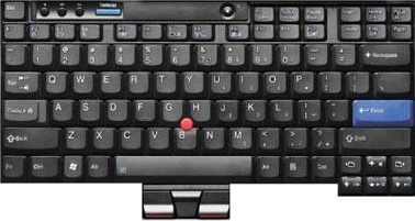 Lenovo ThinkPad X200/X201 Nederlandsk Tastatur 42T3743