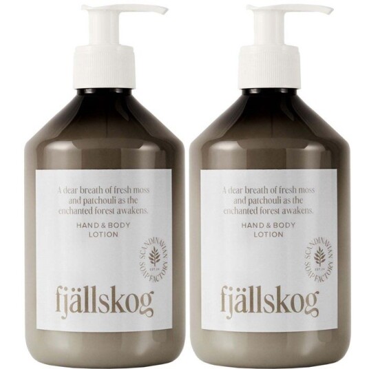 Scandinavian Soap Factory Fjällskog Hand & Body Lotion Duo