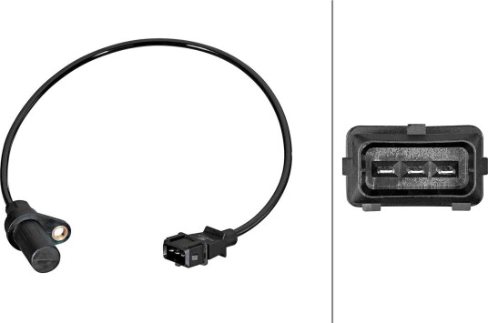 Impulsgiver, veivaksel HELLA 6PU 358 381-351