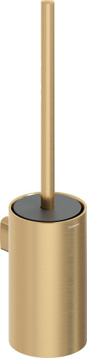 kosmisk veggholder for toalettbørste brushed gold 9x11.5x38.7 cm kosmisk veggholder for toalettbørste brushed gold 9x11.5x38.7 cm