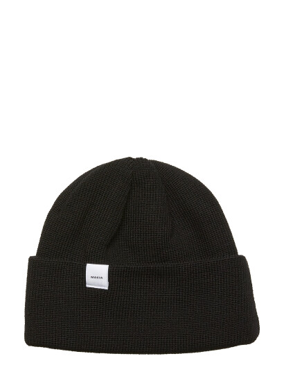 Makia Merino Thin Cap - Black - ONE SIZE Makia Merino Thin Cap - Black - ONE SIZE