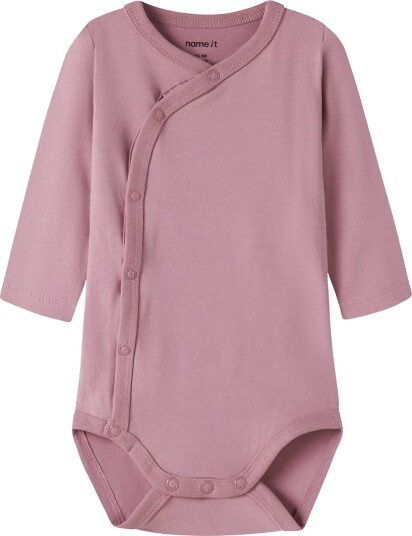 Name It Omslagsbody I/e NbfVulla Lilas Name It 62 Langermet Body Rosa
