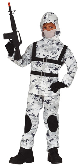 Fiestas Guirca Arktisk Militær Barn Karnevalskostyme 7–9 år Medium Fiestas Guirca Arktisk Militær Barn Karnevalskostyme 7–9 år Medium