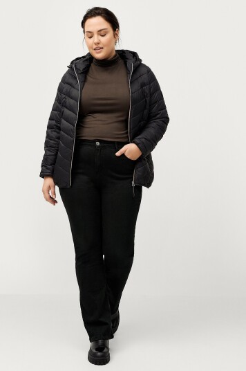 Zizzi   Jakke caSally L/S Jacket   Svart