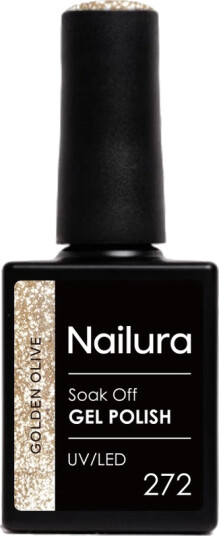 Nailura Cat Eye Gel Polish 10 ml 272 Golden Olive Nailura Cat Eye Gel Polish 10 ml 272 Golden Olive