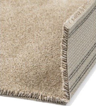 Kilands Savoy lys beige 70 vegg til vegg teppe