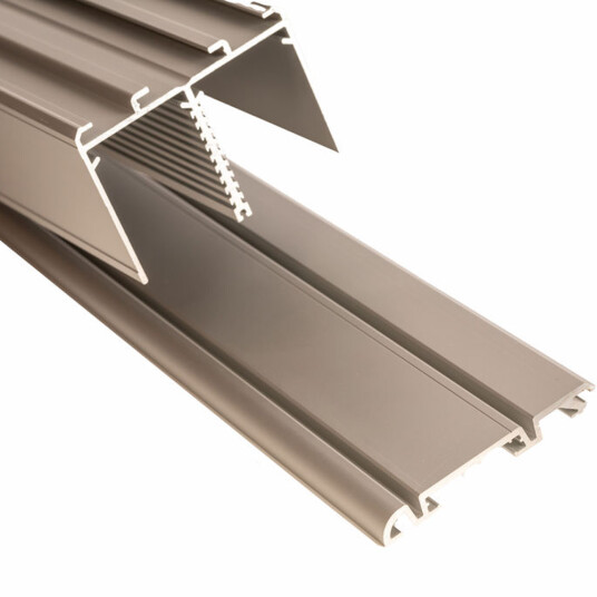 Lind Budget gulv/takskinne 245 cm aluminium