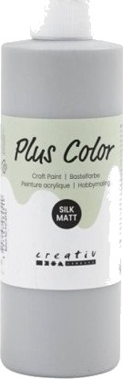 Plus Color Plus Color Hobbymaling regngrå 250 ml 1 flaske