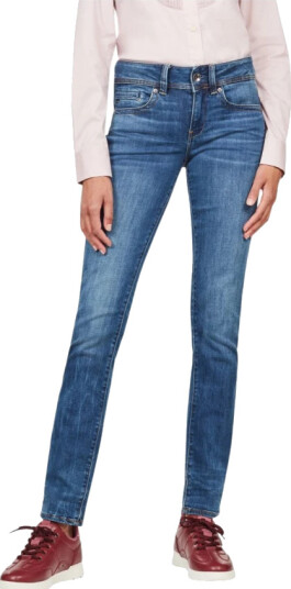 G-Star RAW Midge Saddle Straight Jeans Medium blue Women 26-32 Medium blue female G-Star RAW Midge Saddle Straight Jeans Medium blue Women 26-32 Medium blue female