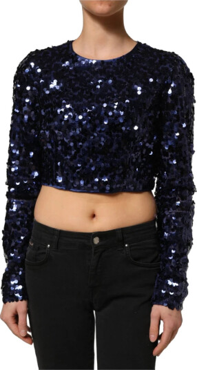 Dolce & Gabbana Dame Bluser & Skjorter Blå XS,