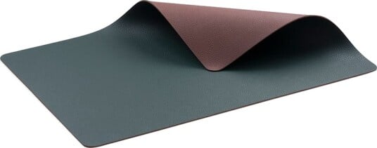 Bitz Vendbar Bordmatte 4 pk Grønn/Mørkebrun