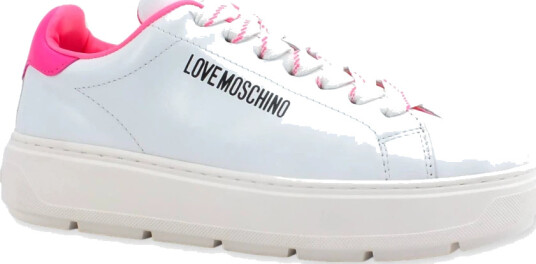 Love Moschino Dame Sko Hvit 40 EU,