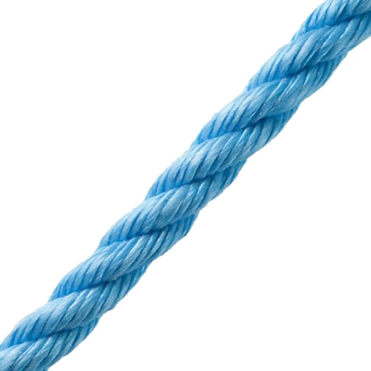 Poly produkter tau pp film blå 6mm 650mtr Poly produkter tau pp film blå 6mm 650mtr