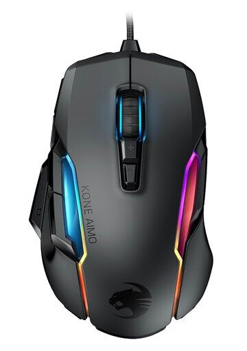 ROCCAT Kone AIMO Remastered - Mus - Optisk - Svart ROCCAT Kone AIMO Remastered - Mus - Optisk - Svart