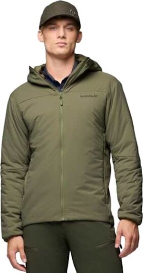 Norrøna Femund Thermo60 Zip Hood Herre Olive Night M