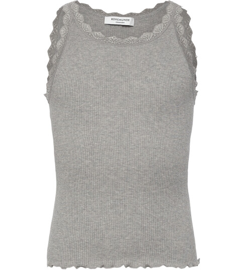 Rosemunde Kids Rkbalta Sl Short Lace Top Grey 128