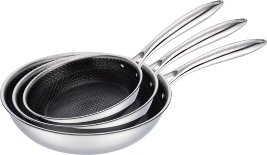 Chef Matteo Hybrid stekepannesett 3 pakk