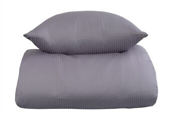 ByBorg Sengetøy - 100 % egyptisk bomull - 140x200 cm - Lavendel - Jacquard vevd sengesett fra By Borg