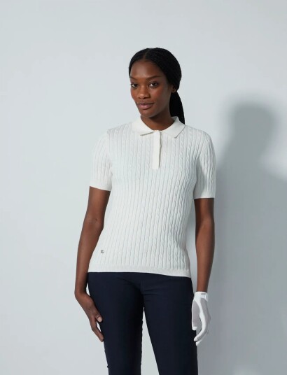 Daily Sports Madelene 1/2S Polo Shirt White L