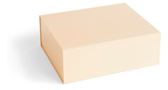 HAY Colour Storage M boks med lokk 29,5 x 35 cm Vanilla