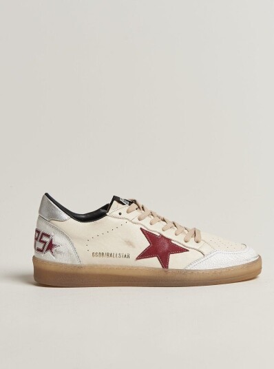 Golden Goose Ball Star Sneakers White/Red