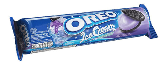 Oreo Ice Creme Blueberry Rulle 119.6g