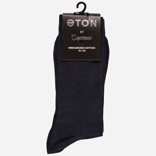 Eton by Syversen 1 Pack Merc. Cotton Plain - Dark Blue