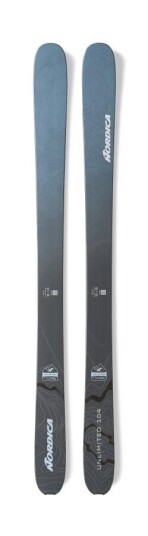 Nordica Unlimited 104 (flat) Blå/grå 179 Nordica Unlimited 104 (flat) Blå/grå 179