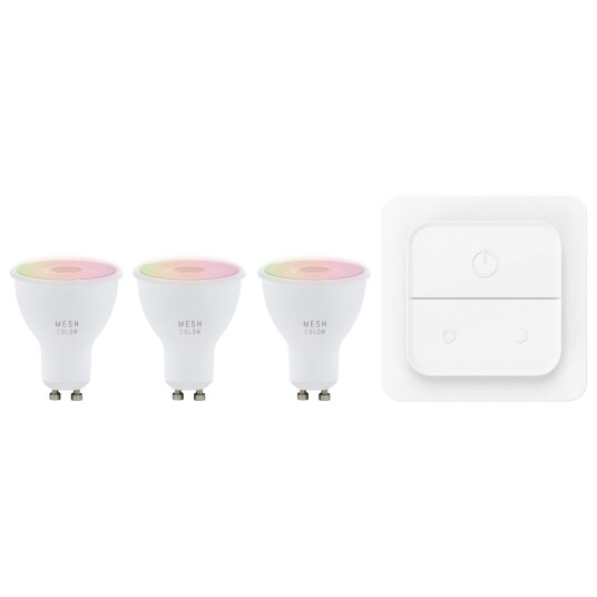 Eglo Gu10 Led-Z Sæt Rgb/Cct 3X4,5W+Afbr.