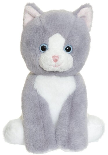 Kattunge Grå Kosedyr 18 cm Teddykompaniet Kattunge Grå Kosedyr 18 cm Teddykompaniet
